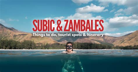 zambales tourist spot|15+ BEST THINGS TO DO IN SUBIC & ZAMBALES: .